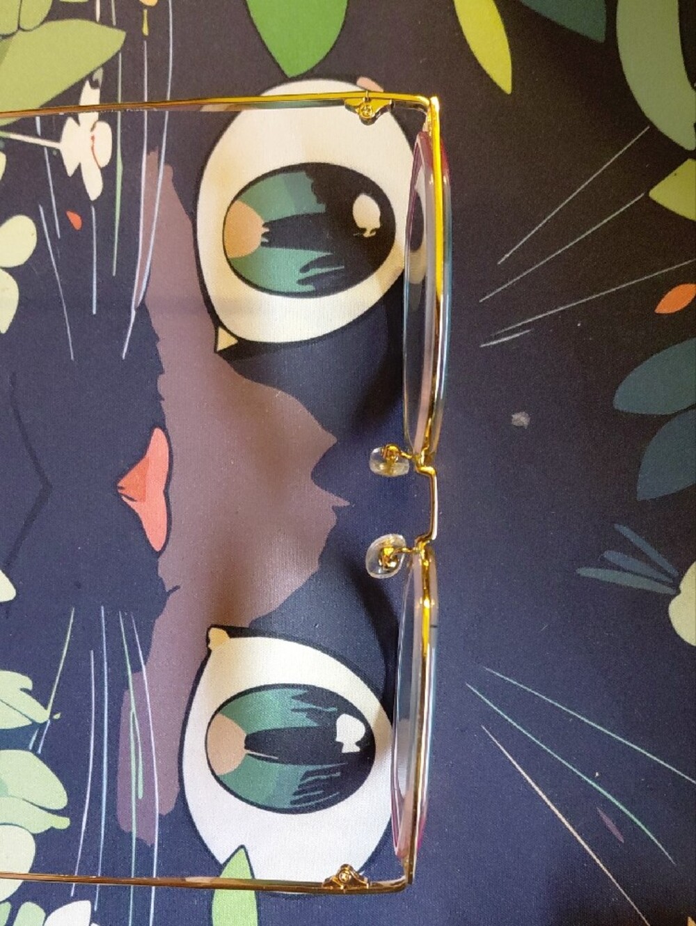 Colorful Gradient Metal Frame Reading Glasses - Picture 10 of 10